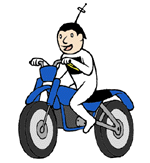 Motorbike crash